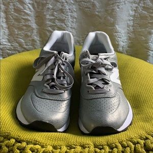 New Balance 574 silver white black NWOB